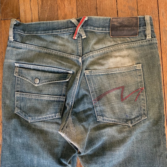 Vintage Men's Distressed Straight Jean 32"-33"( - Picture 5 of 5